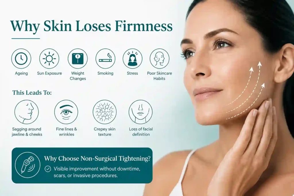 What Makes Skin Lose Firmness and Why Do People Seek Non-Surgical Tightening Sunbury?