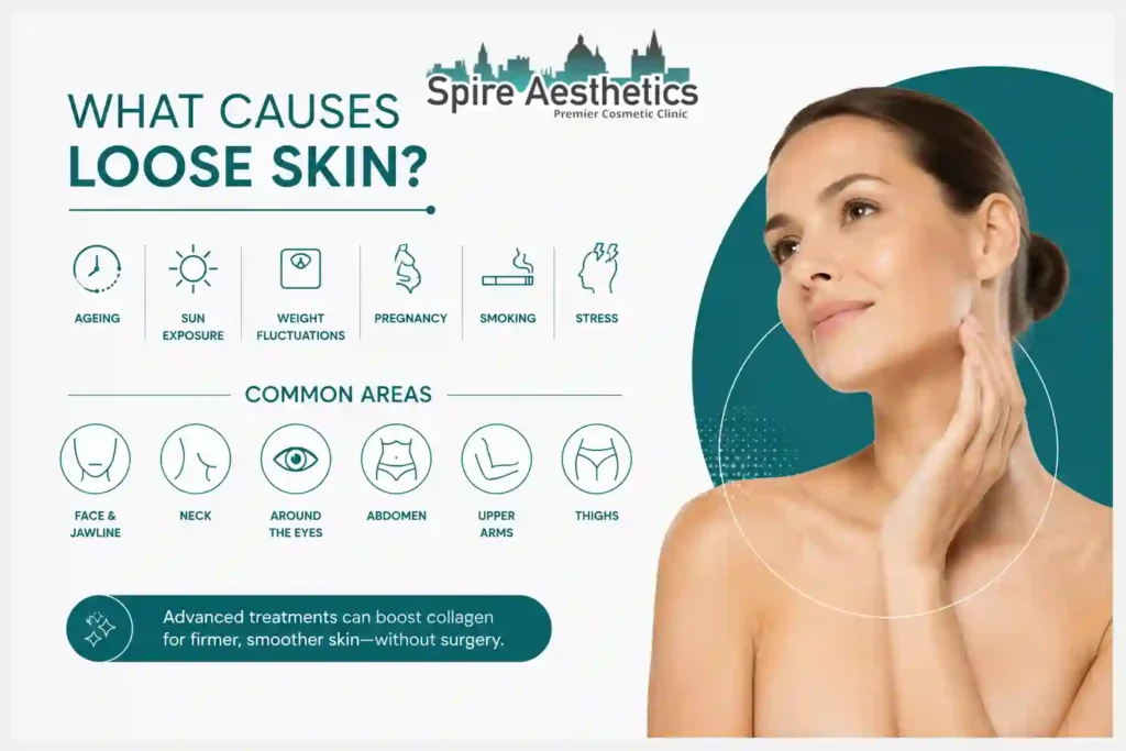 What Causes Loose Skin in the First Place Sunbury?